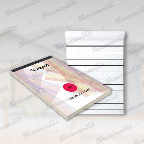 2 Notepad online printing services - shaaki design print